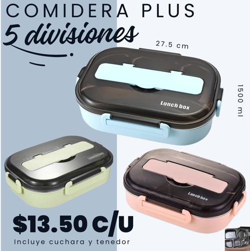 Imagen 1 de Comidera 5 divisiones