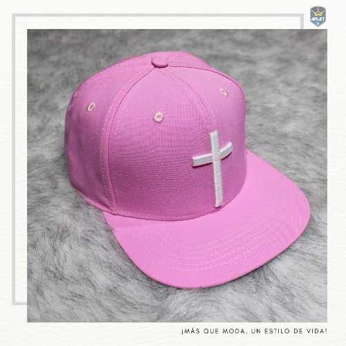 Imagen 1 de ✝️blanca/rosa (vicera plana)