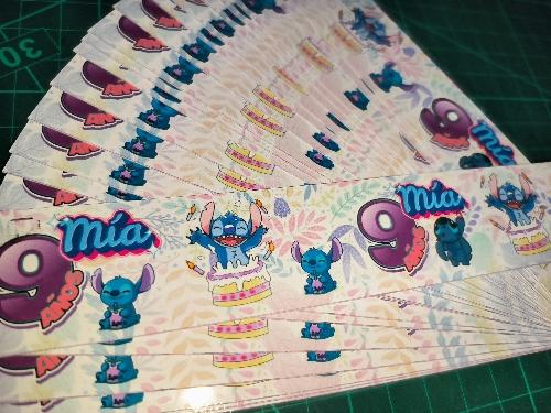 Imagen 1 de Adhesivos para las botellas de los cumpleaños 