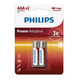 Philips Pilas Alcalina AAA LR03P2B /77