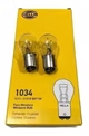 (M) 474FOCO HELLA 1034 2 POLOS PATAS DISPAREJAS FOCO BOLA 12V 21/5W