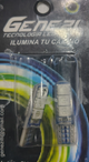 BOMBILLOS LED 6 LEDS AZULES PAR