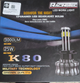 BOMBILLOS LED RACINGTEC H11 K80 3000LM 25W