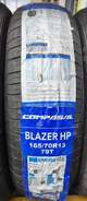 LLANTA 165/70/13 COMPASAL BLAZER HP