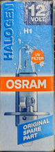 BOMBILLO HALOGENO H1 OSRAM 55W