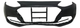 BOMPER DELANTERO HYUNDAI GRAND I10 19/22 KEBEL