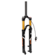 Tijera para bicicleta 29 suspension 28.6mm over bloqueo remoto elastomeros negra Mariluz ECA