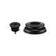 TAZA DE DIRECCIÓN INTEGRADA OVERSIZE EN ALUMINIO » IDEAL PARA SUSPENSIONES 1-1/8 COLOR NEGRO NECO