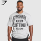 XXL Graphic T-Shirt - Light Grey Core Marl(M)