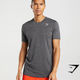 Arrival Marl T-Shirt - Silhouette Grey/Light Grey Marl(M)