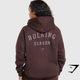 Bulking Season Brushed Hoodie - Heritage Brown(M)