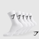 Crew Socks - White (L)
