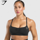 Lift Seamless Sports Bra - Black/Black Marl(S)