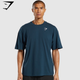 Essential Oversized T-Shirt - Navy(M)