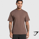 Essential Oversized T-Shirt - Walnut Brown (L)