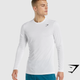 Arrival Long Sleeve T-Shirt - White Large(L)
