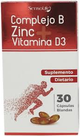 COMPLEJO B - ZINC -VITAMINA D3 CAJA X 30 CAPSULAS SENSOLIFE