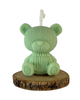 Vela soja oso beige 7 cm Nari