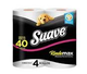 PAPEL HIGIENICO SUAVE NEGRO X4