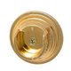 ACCESORIO CORTINERO EN U DE 3/4  PLAFON DORADO