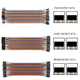 Kit de Cables Dupont 20cm – Macho/Macho, Hembra/Hembra