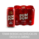 Six Pack Tres cruces Pum Pum 473 ml