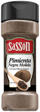 Pimienta negra molida sasson