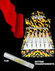 Pipa HITTER TRANSPARENTE RARO 7CM
