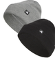 ADIDAS 2PACK DE GORROS CALIDOS PARA HOMBRE COLOR GRIS Y NEGRO