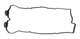 13270-73C10 CAP EMPACADURA TAPA VALVULAS NISSAN SENTRA B13 B14 1.6 16V