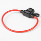 Porta Fusible Ficha con Tapa Negro ESTANDAR
