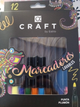 MARCADOR CRAFT LAVABLE X12C