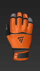Naranja con negro