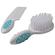 Safety 1st - cepillo de pelo - Soft Grip Brush & Comb - Arctic Blue