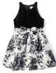 Children's Place - Vestido - Flora negro - 8T