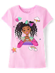 Children's Place - T Shirt - Girls Girl Icons Graphic Tee