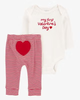Carters - Conjunto - First Valentines - 12M