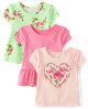 Children's Place - T Shirt - Flora - 3-Pack