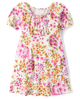 Children's Place - Vestido - Flora Puff Sleeve - M