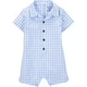 Carters - Enterizo - blue checkers