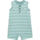 Carter's - Enterizo - Green White Stripe