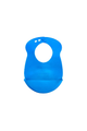 babero silicon azul