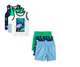 Children's Place - Conjunto - Dino Azul/Verde - C/U