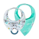 Dr. Brown’s Bandana Bibs with Removable Teether, Koala and Green Leaves, 2 Pack