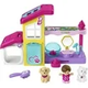 Fisher-Price Little People Barbie Play and Care Pet Spa Musical Toddler Playset, 4 Pieces