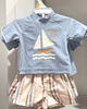 Carters - Traje de Bano Conjunto - Sailboat 12M