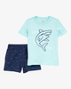 Carters - Conjunto - Shark Azul - 3T