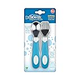 Dr. Brown's Designed to Nourish Soft-Grip Spoon and Fork, Blue & White