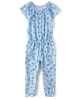 Children's Place - Romper - Azul Flora - 5T