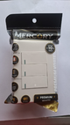 interruptor blanco triple mercury